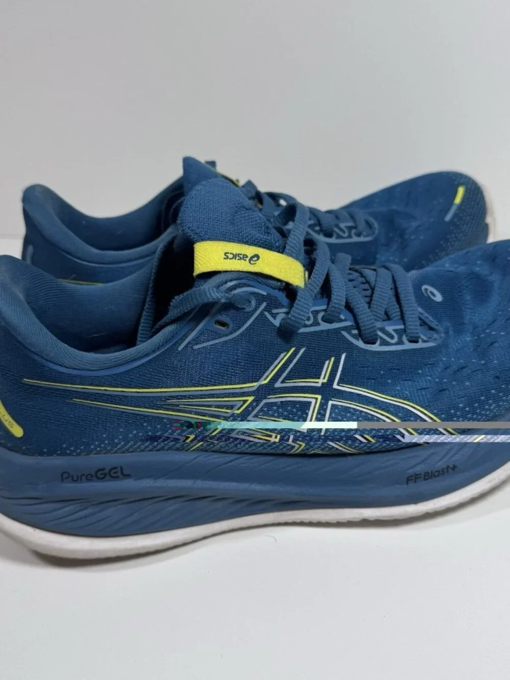 Asics Men's Gel-Cumulus 26 Running 8 41.5 Blue Real 1011B792 Athletic Workout